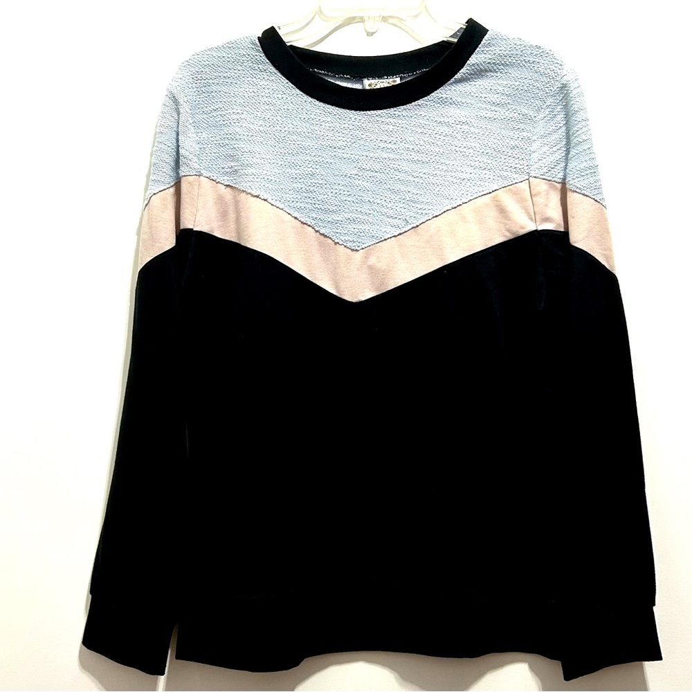 Tru Self Women’s Colorblock Blouse